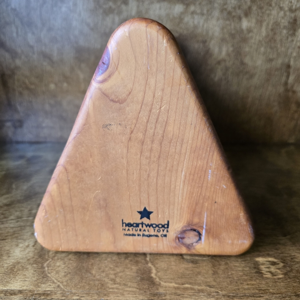 Handmade Heartwood Natural Toys Wooden Carry Box - Picture 5 of 7